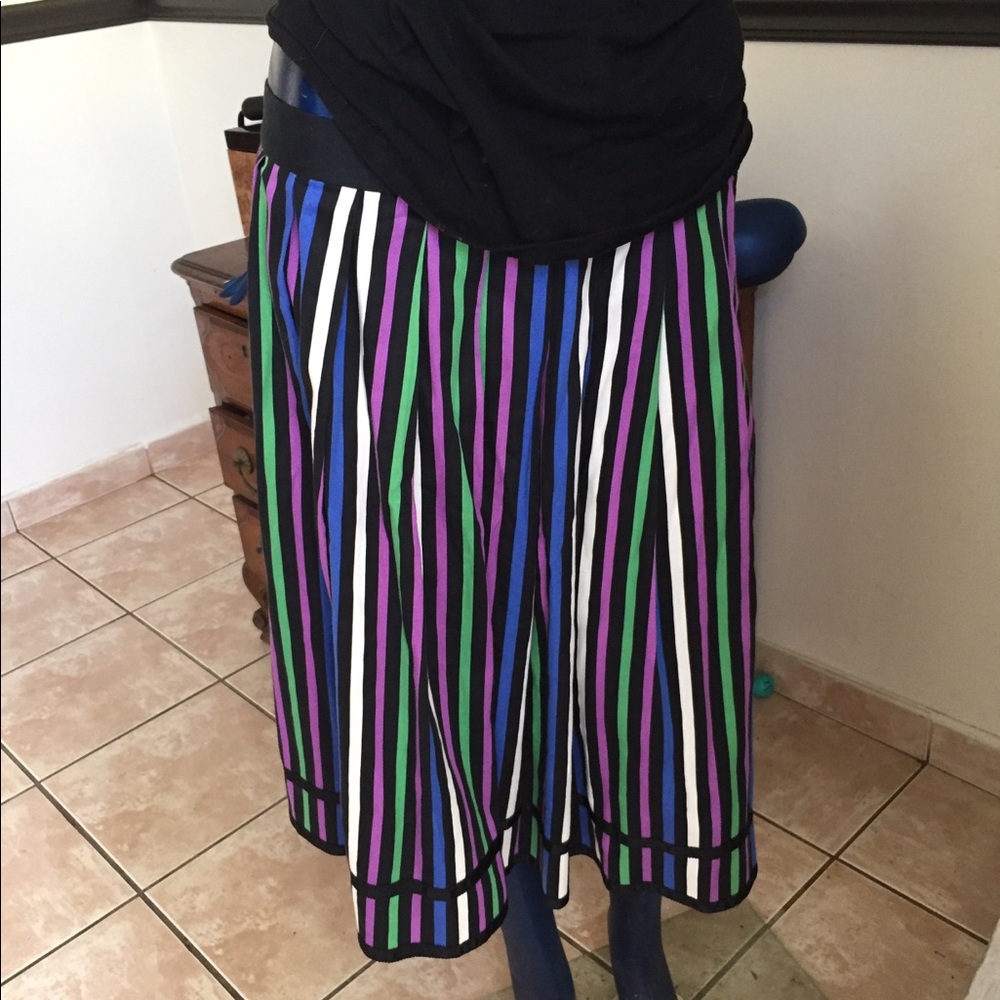 Urban Outfitters. Full skirt. Striped